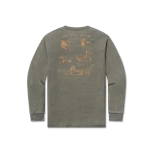 Southern Marsh 21 SEAWASH™ Tee - Mallard in the Making - Long Sleeve