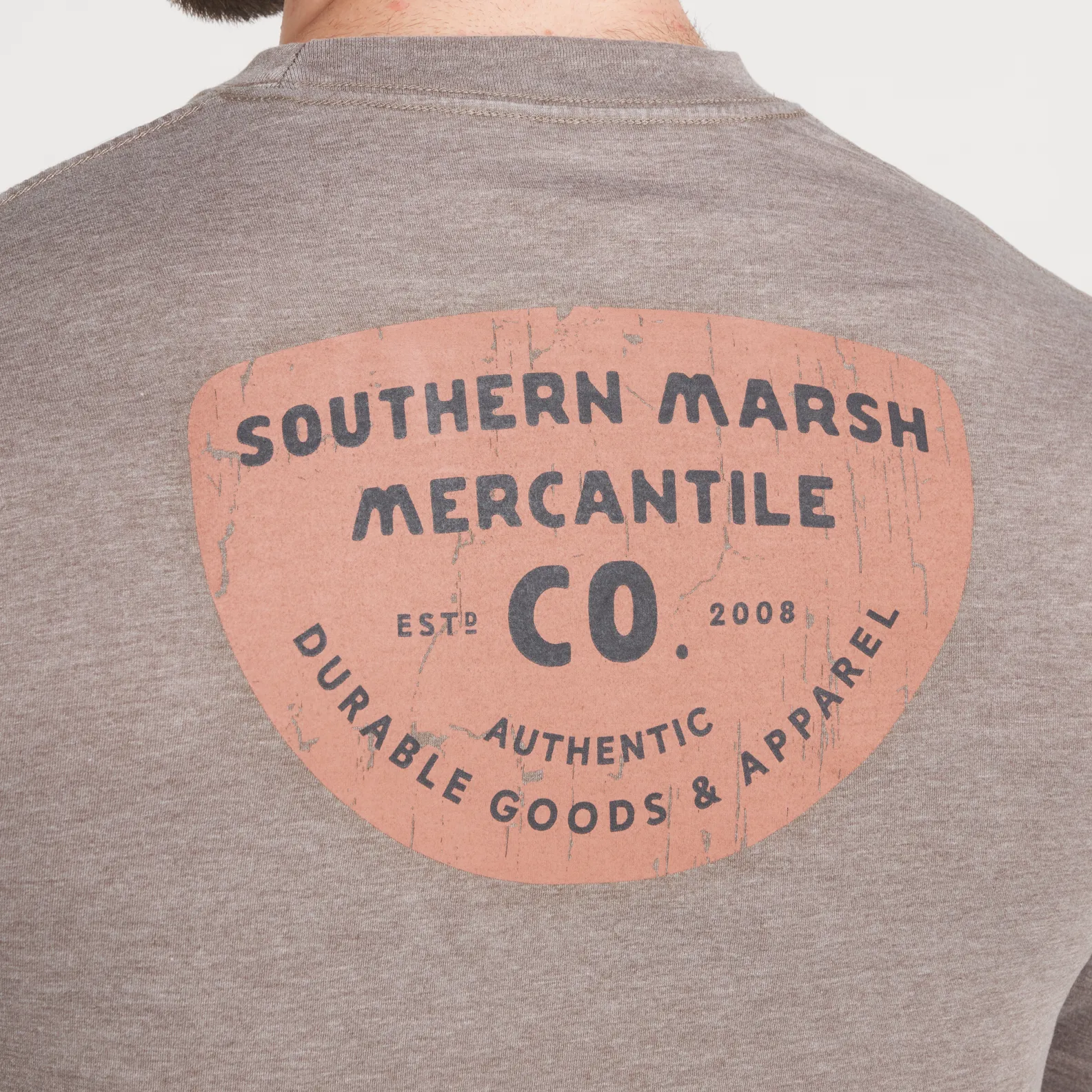 Southern Marsh 21 Seawash™ Tee - Mercantile Badge - Long Sleeve