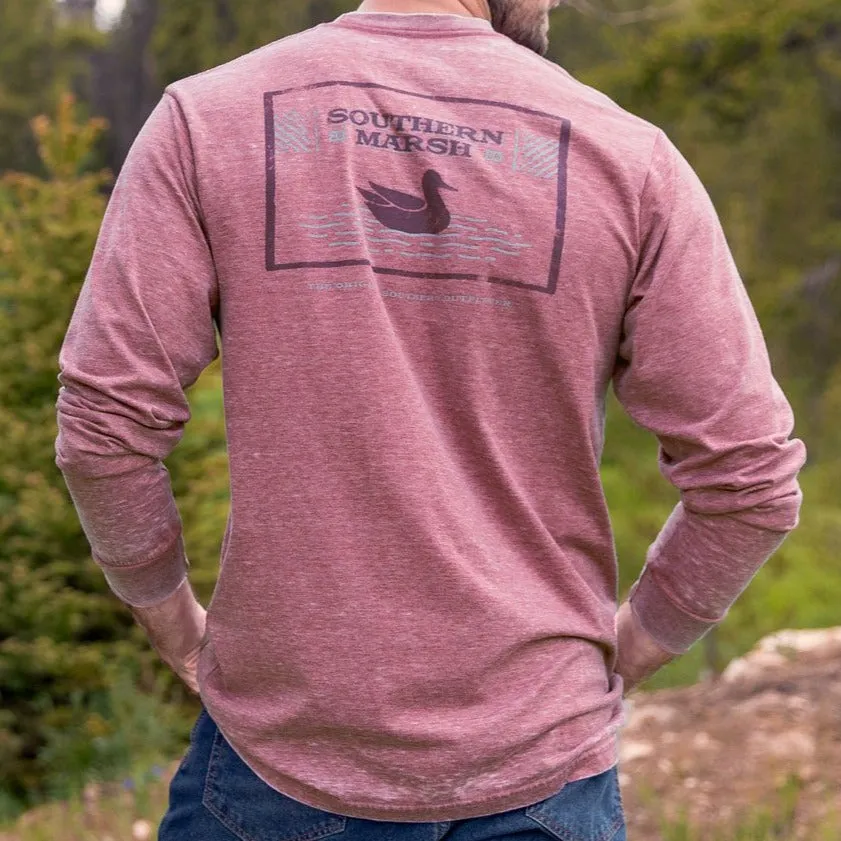 Southern Marsh 21 SEAWASH™ Tee - Pond - Long Sleeve