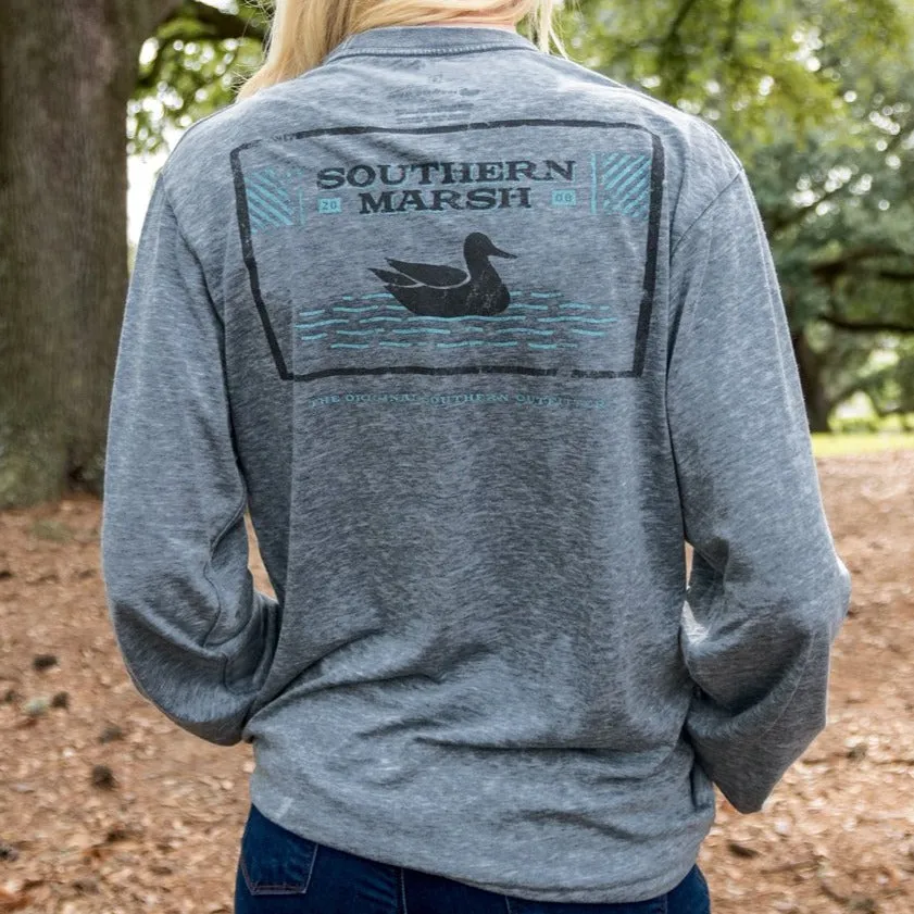 Southern Marsh 21 SEAWASH™ Tee - Pond - Long Sleeve