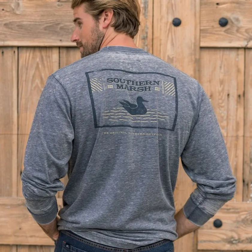 Southern Marsh 21 SEAWASH™ Tee - Pond - Long Sleeve