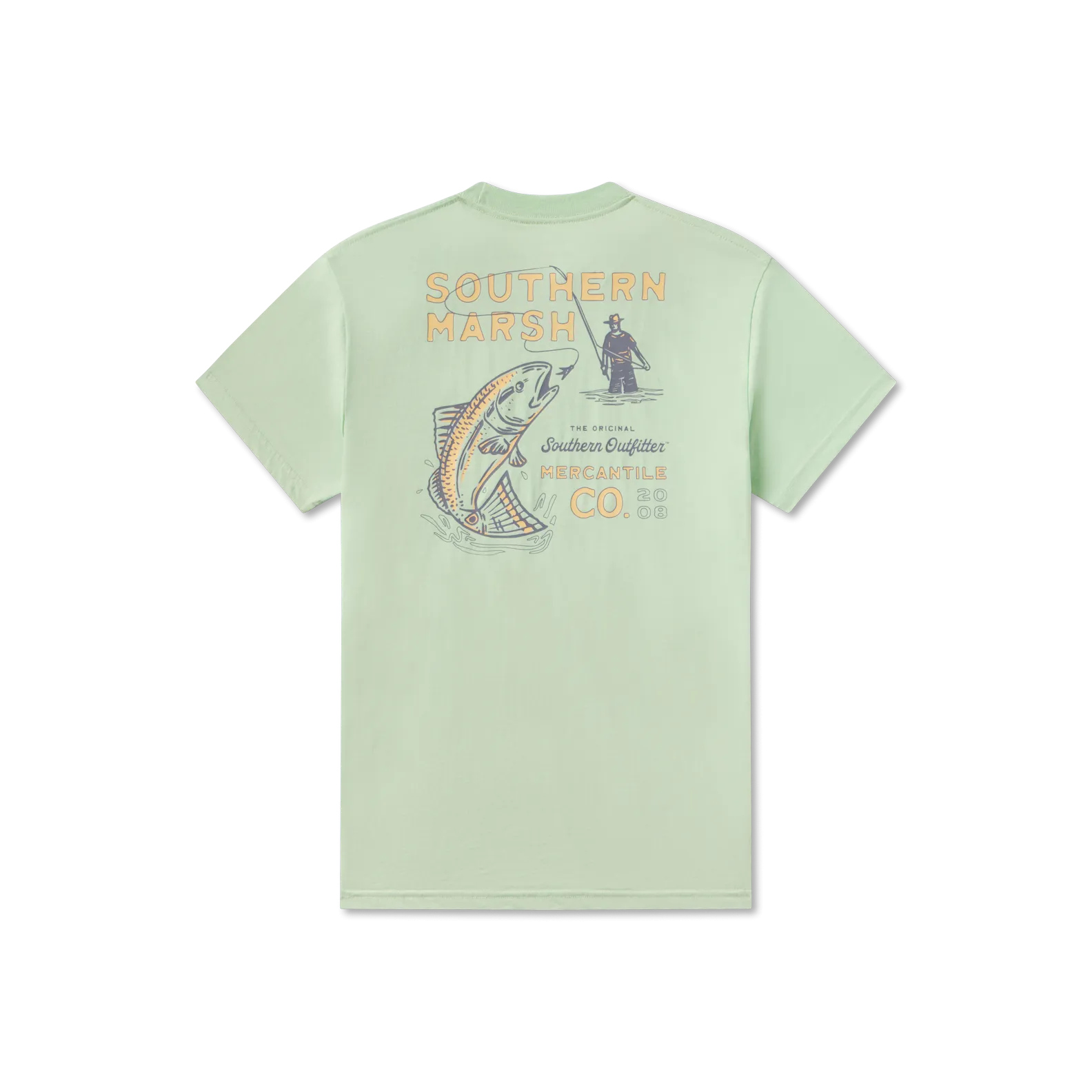 Southern Marsh 21 SEAWASH™ Tee - Retro Redfish