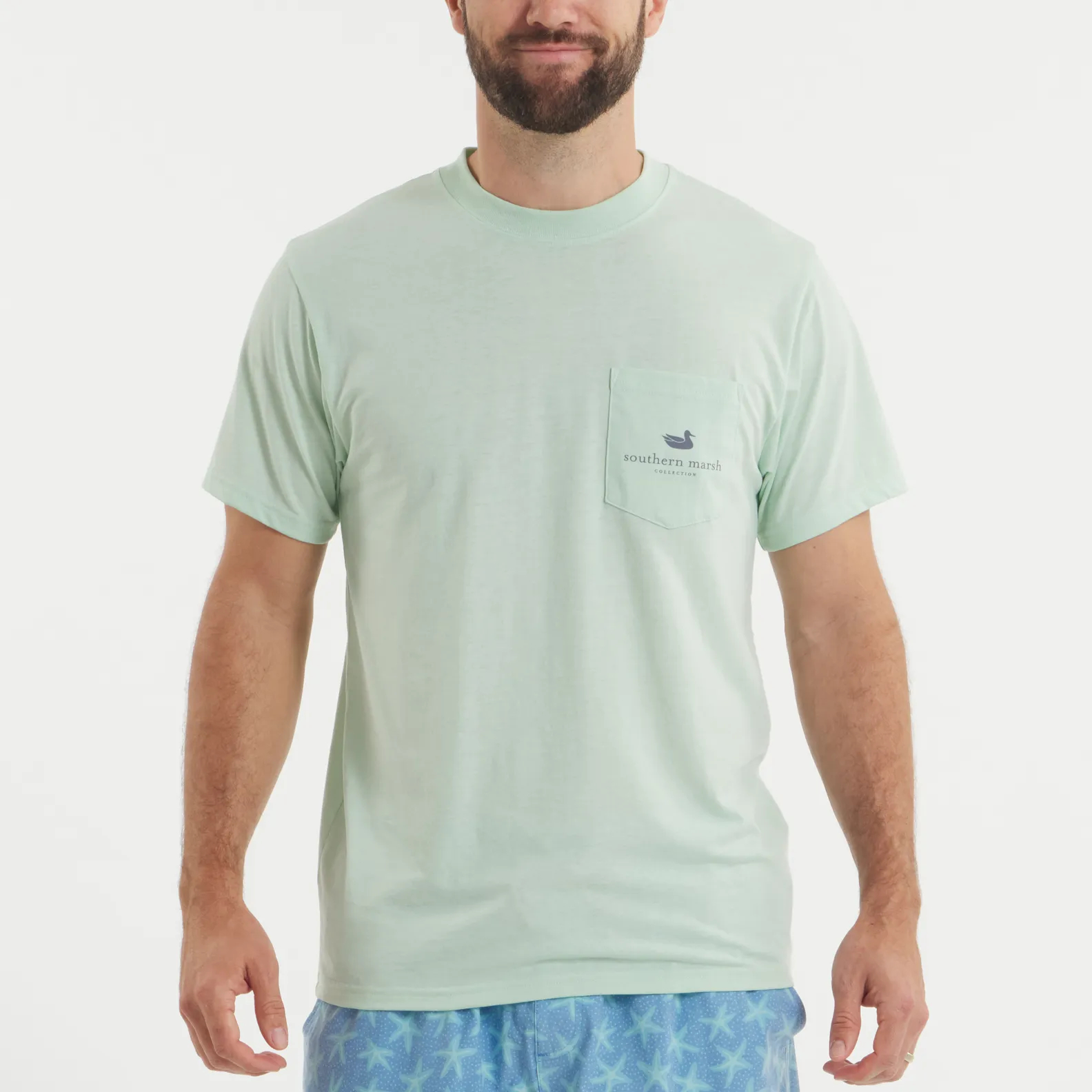 Southern Marsh 21 SEAWASH™ Tee - Retro Redfish