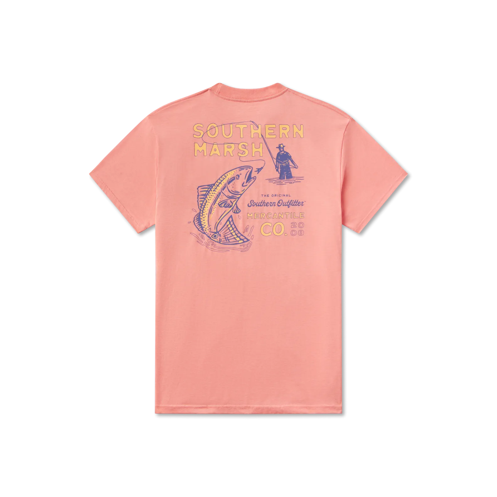 Southern Marsh 21 SEAWASH™ Tee - Retro Redfish