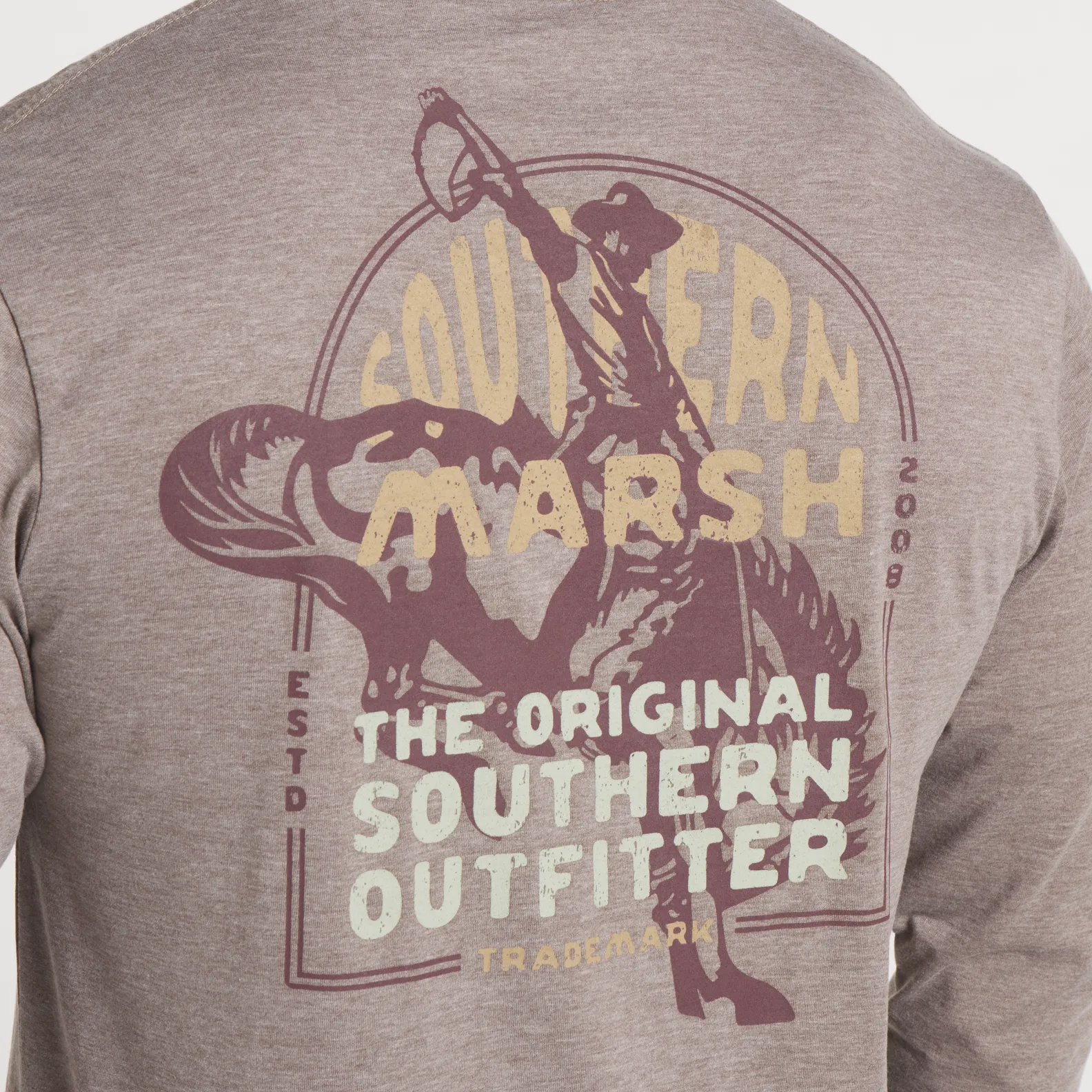 Southern Marsh 21 Seawash™ Tee - Rodeo Rider - Long Sleeve