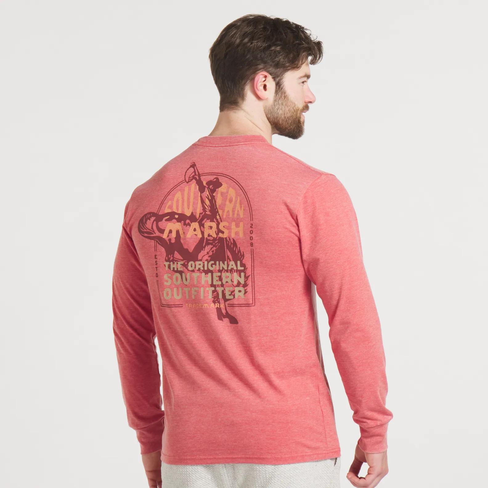 Southern Marsh 21 Seawash™ Tee - Rodeo Rider - Long Sleeve