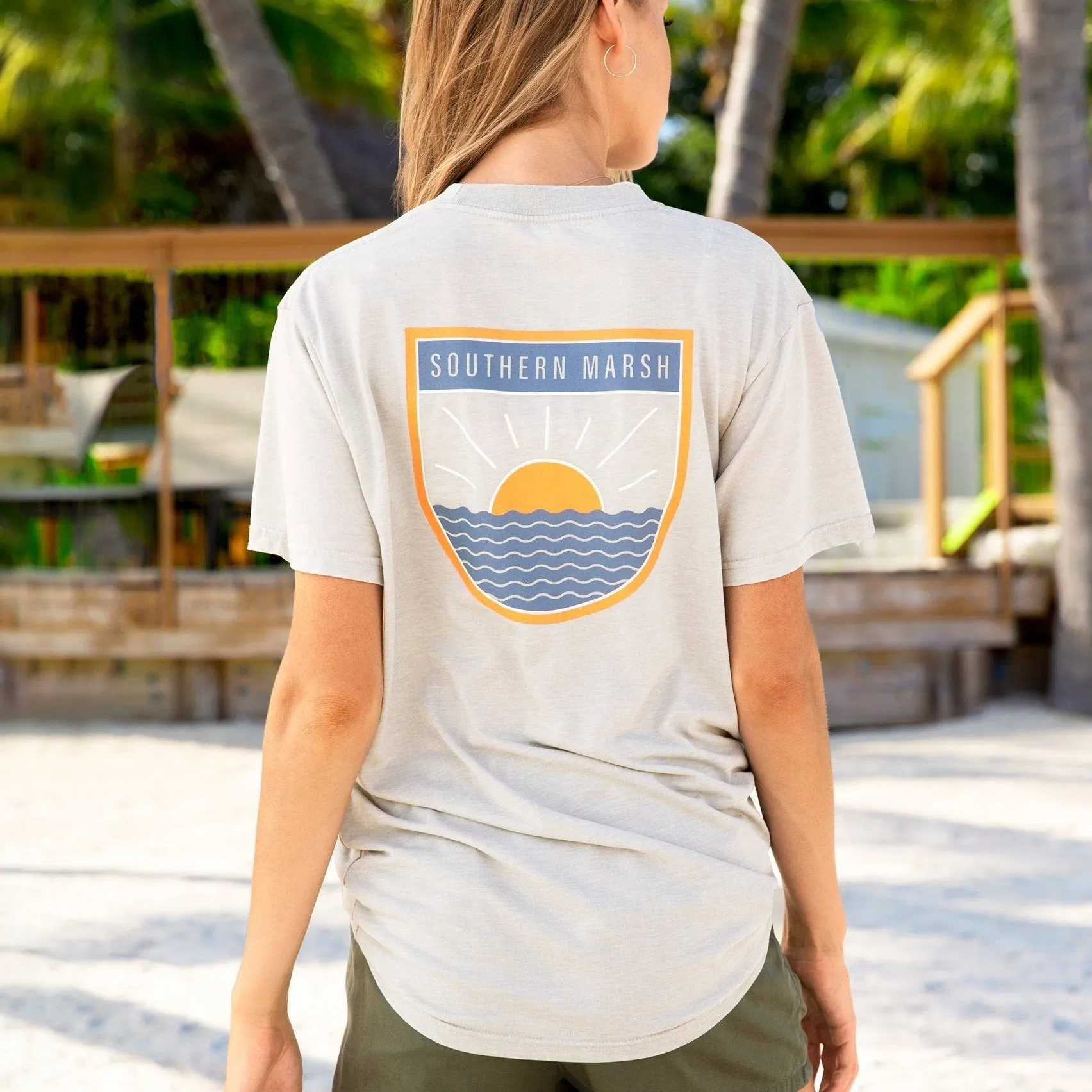 Southern Marsh 21 SEAWASH™ Tee - Sun Lines
