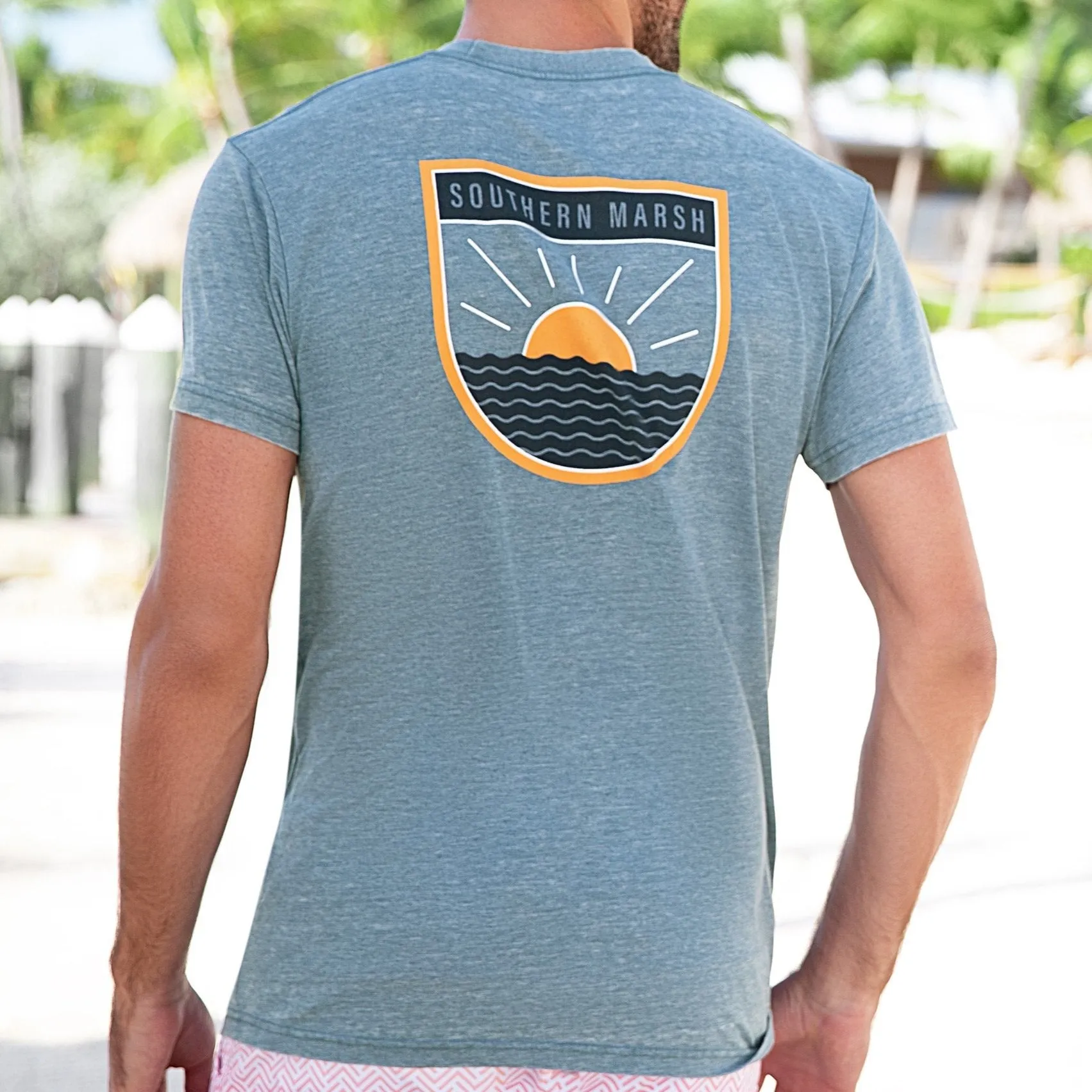 Southern Marsh 21 SEAWASH™ Tee - Sun Lines