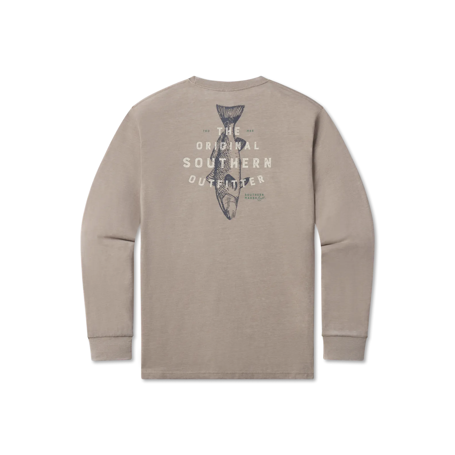 Southern Marsh 21 SEAWASH™ Tee - The Original Co. - Redfish - Long Sleeve