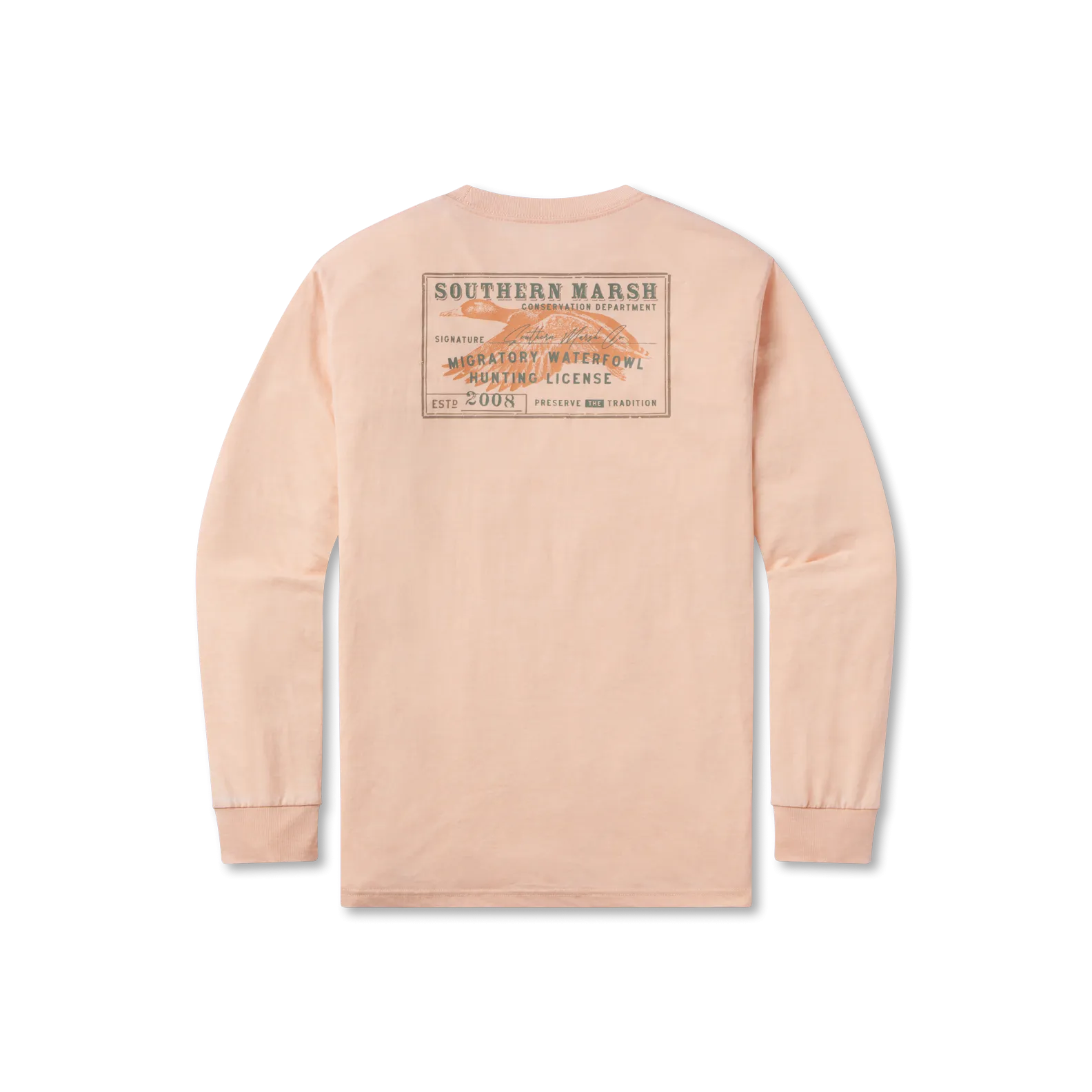 Southern Marsh 21 SEAWASH™ Tee - Waterfowl License - Long Sleeve