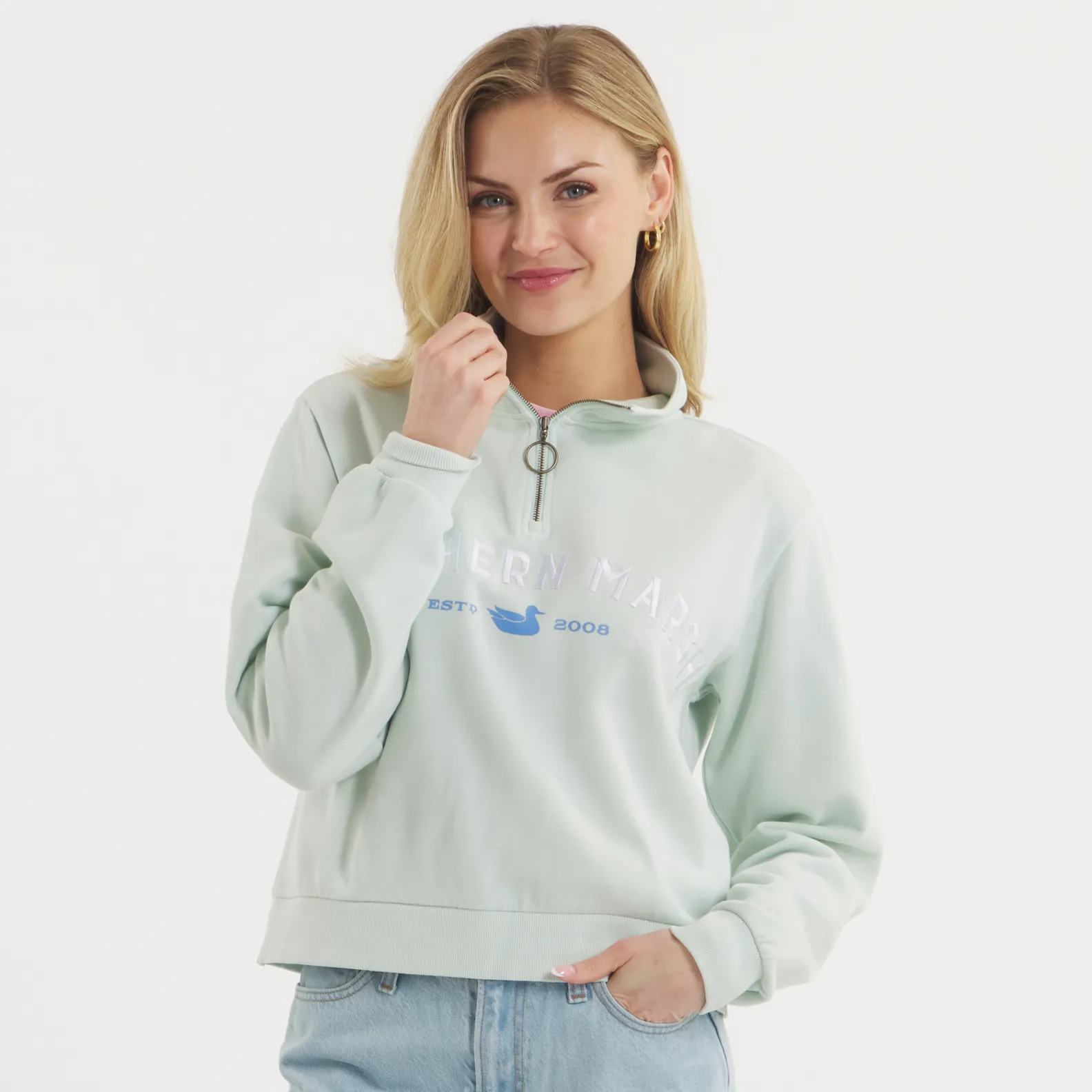 Southern Marsh 21 SEAWASH™ Vintage Quarter Zip - Trademark