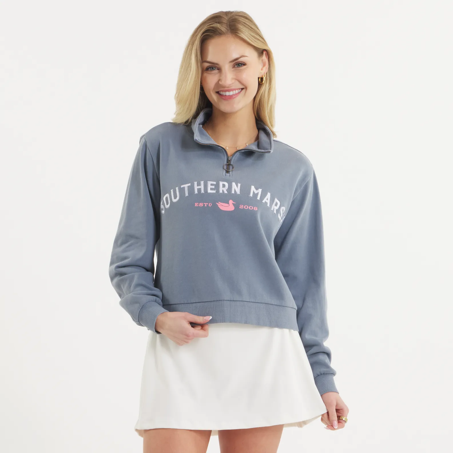 Southern Marsh 21 SEAWASH™ Vintage Quarter Zip - Trademark