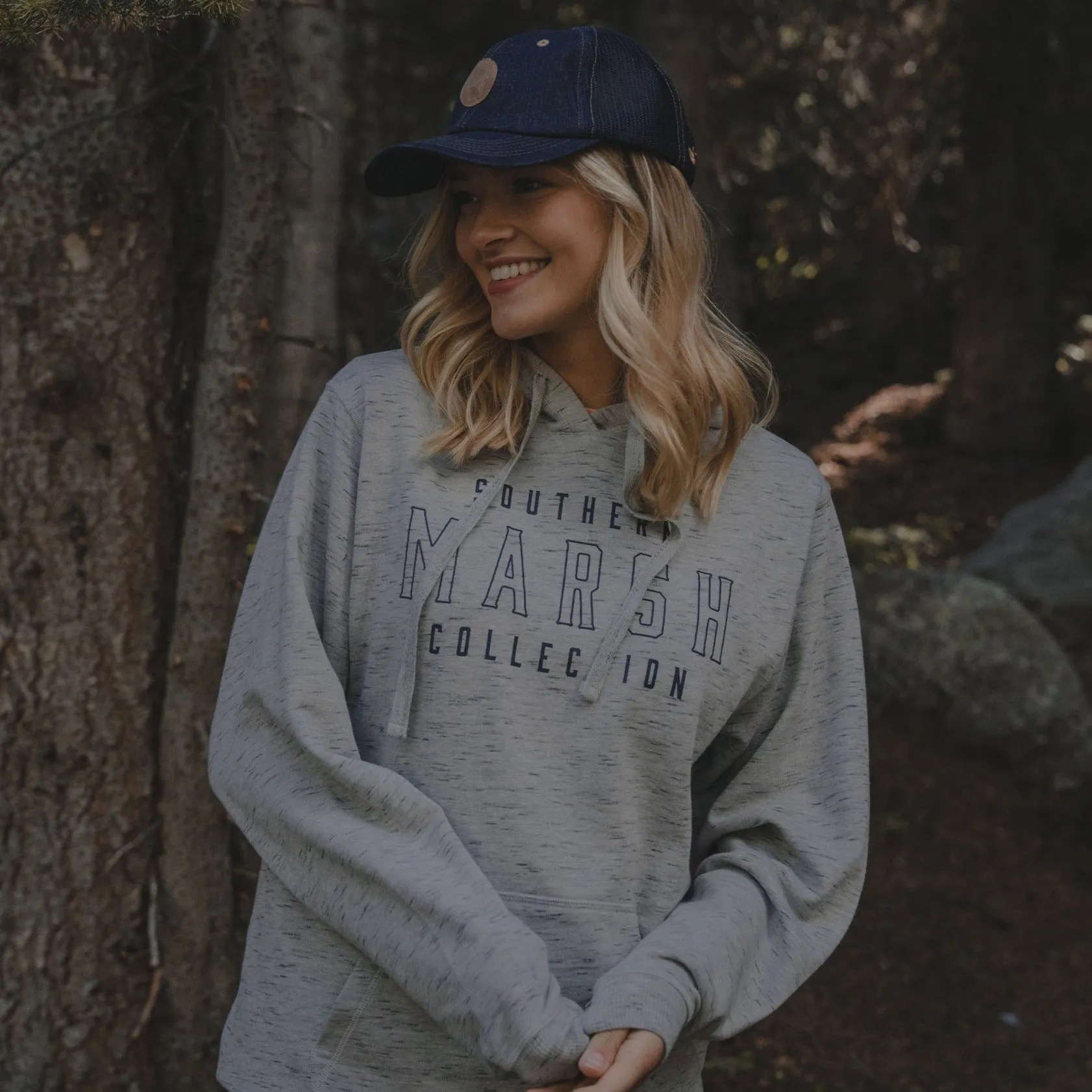 Southern Marsh 21 Sequoia Space Dye Hoodie