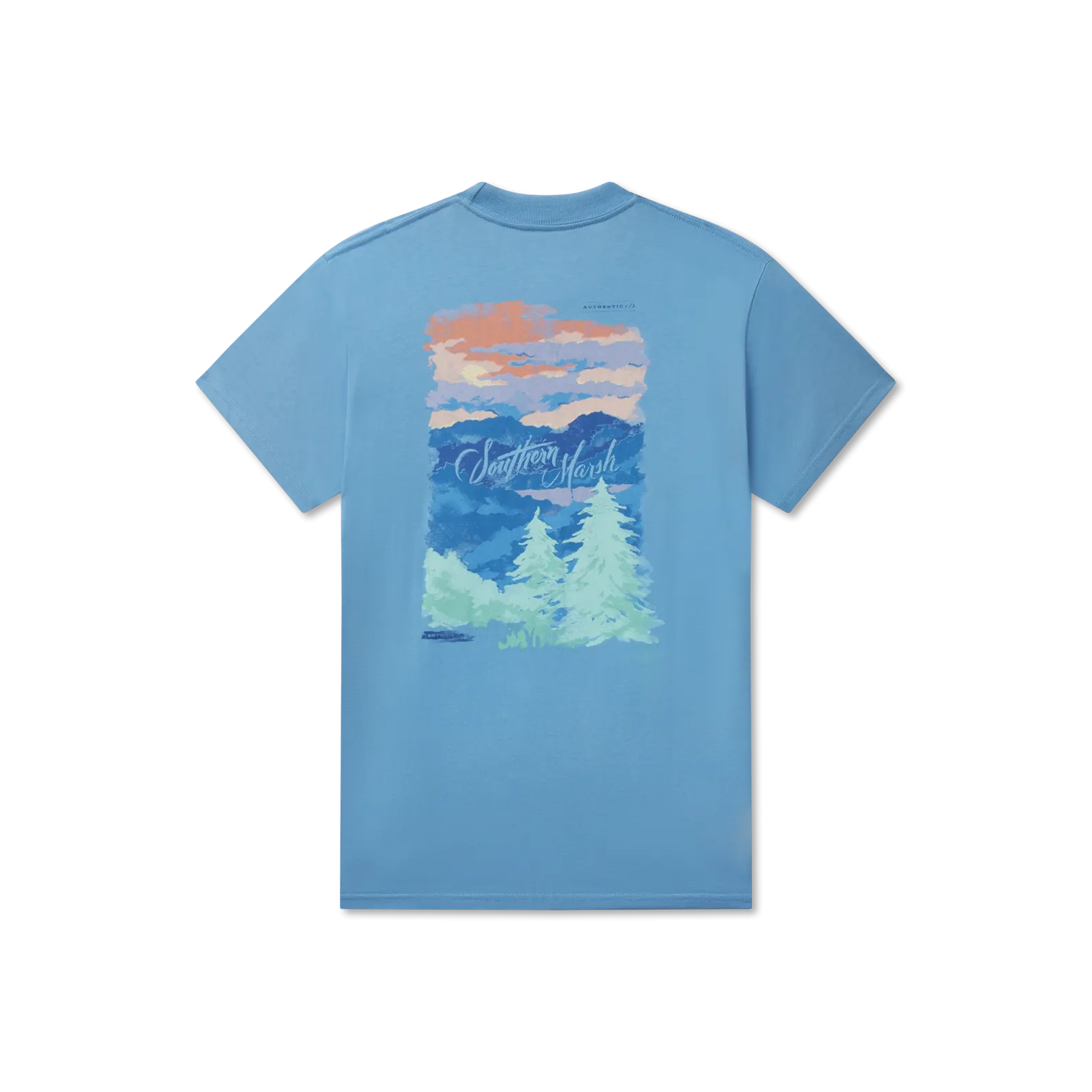 Southern Marsh 21 Southern Horizons Tee - Blue Ridge