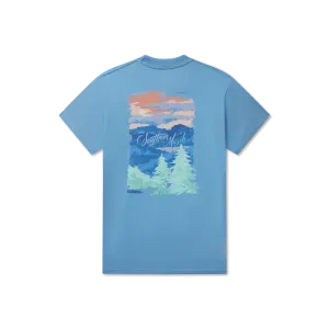 Southern Marsh 21 Southern Horizons Tee - Blue Ridge