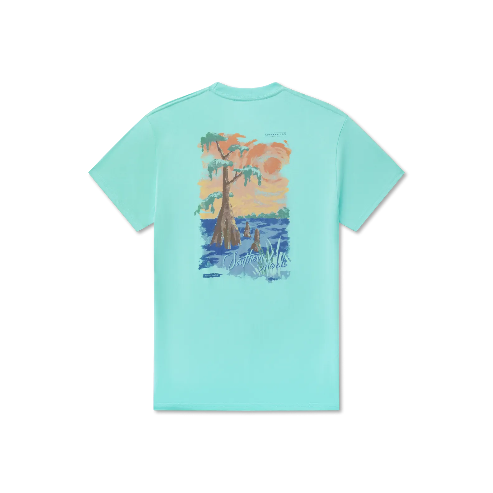 Southern Marsh 21 Southern Horizons Tee - Cypress