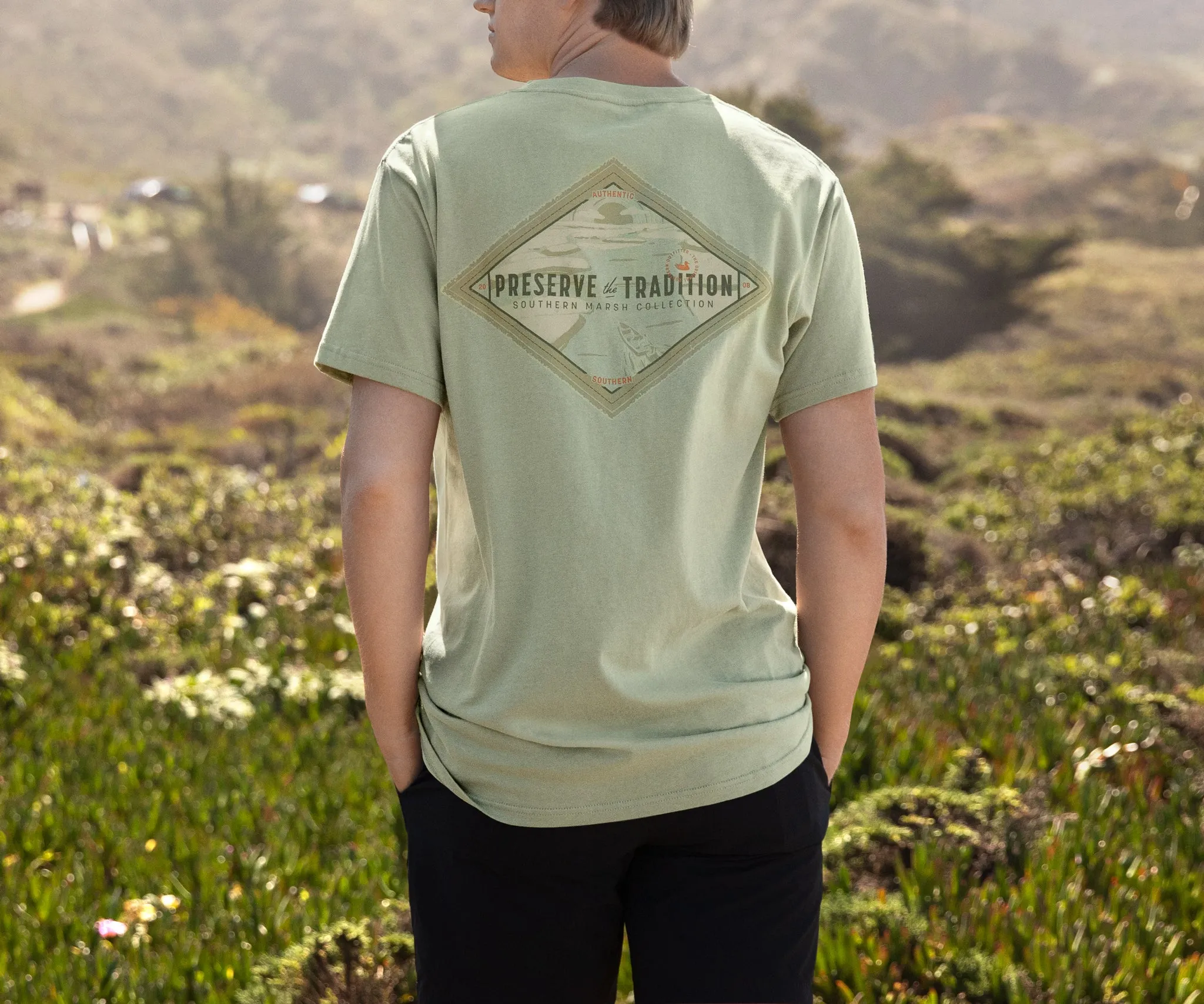 Southern Marsh 21 Southern Tradition Tee - Morning Rise