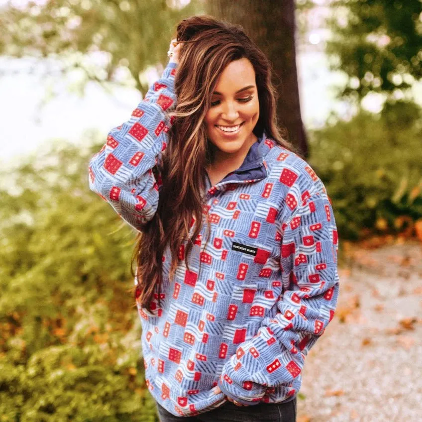 Southern Marsh 21 Star-Spangled Fleece Pullover