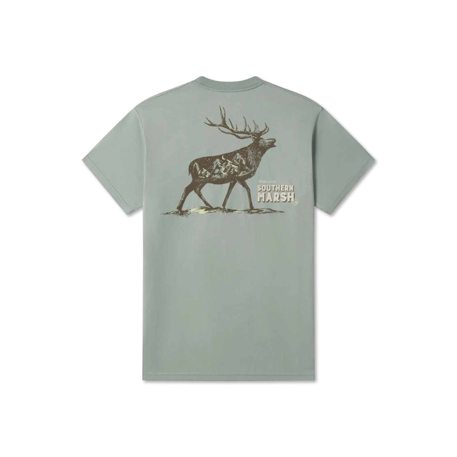 Southern Marsh 21 Starry Silhouette Tee - Elk