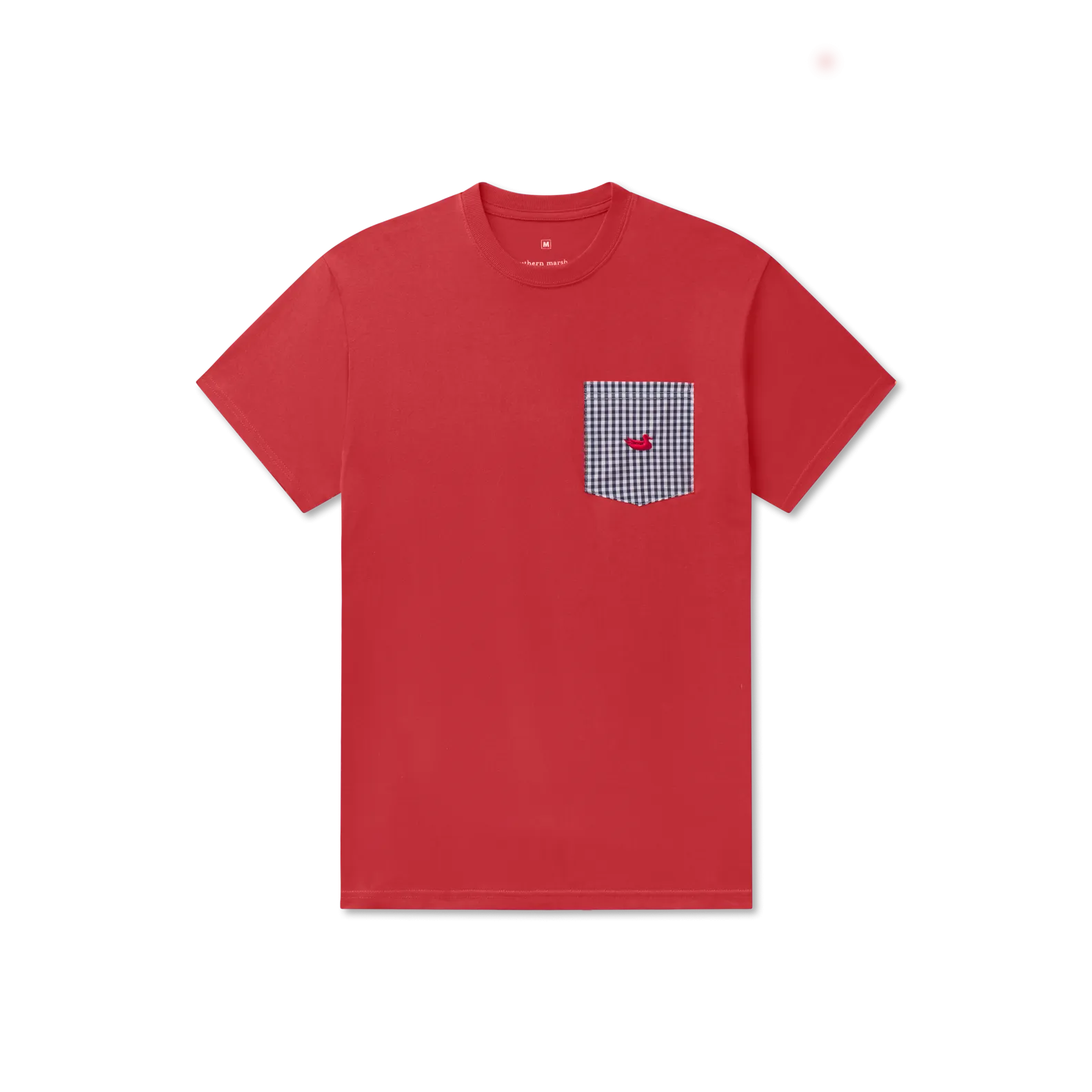 Southern Marsh 21 Stewart Pocket Tee - Gingham