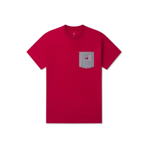 Southern Marsh 21 Stewart Pocket Tee - Houndstooth