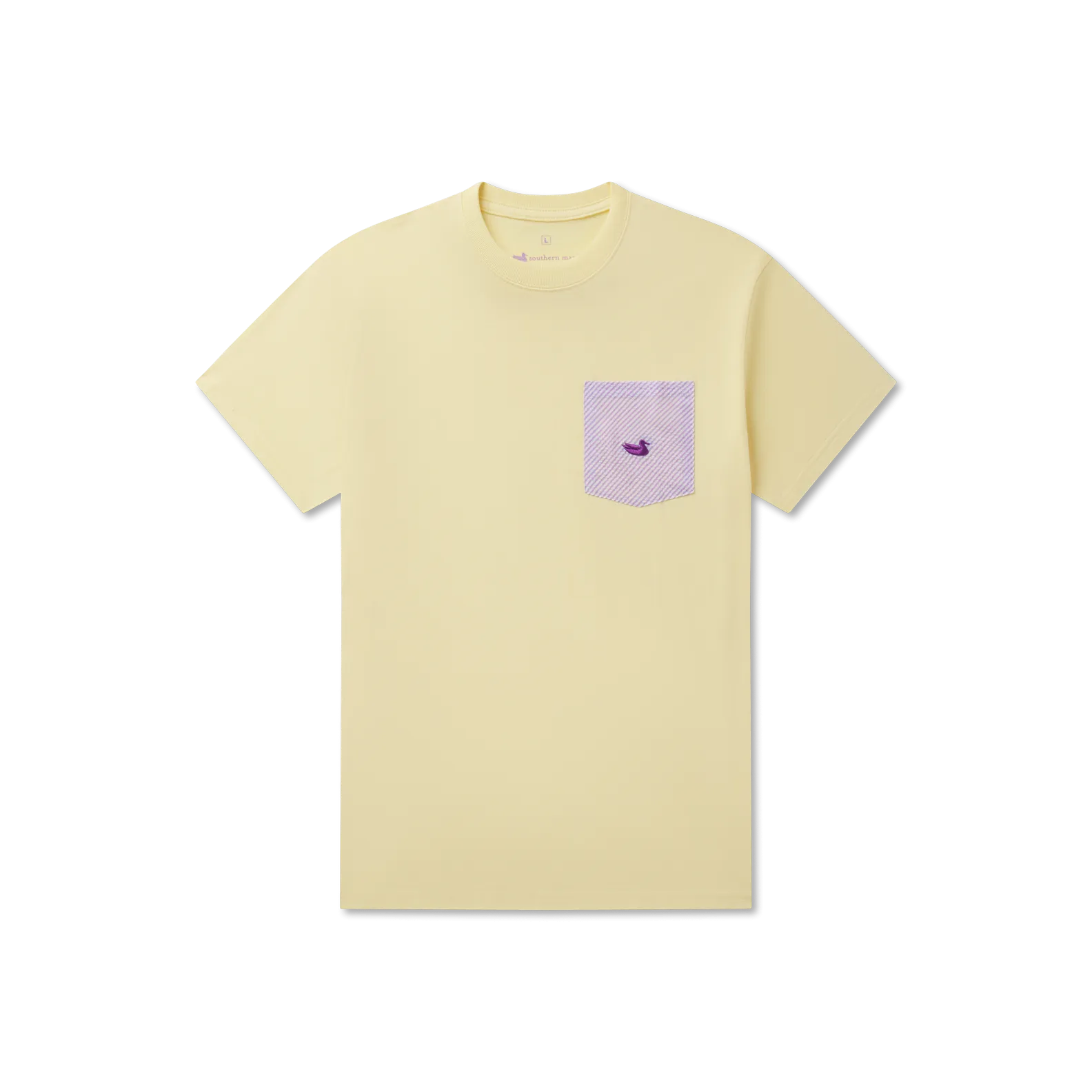 Southern Marsh 21 Stewart Pocket Tee - Seersucker