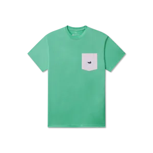 Southern Marsh 21 Stewart Pocket Tee - Seersucker