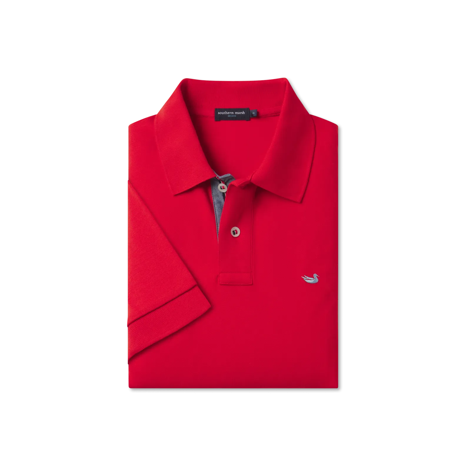 Southern Marsh 21 Stonewall American Flag Polo