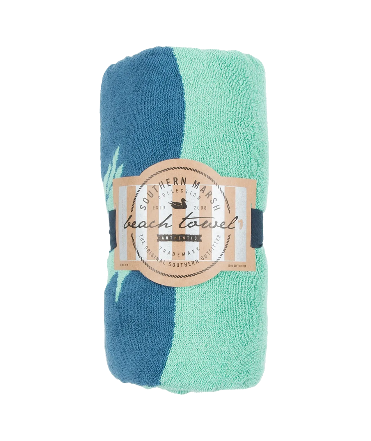 Southern Marsh 21 Stripes Beach Towel