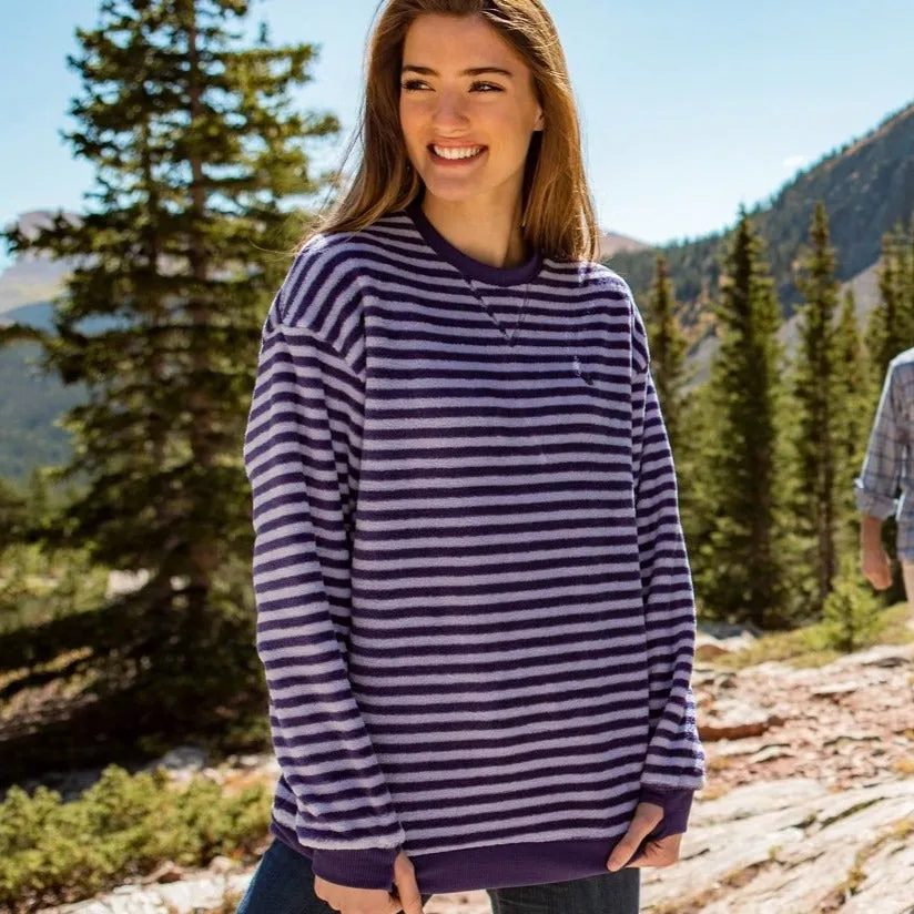 Southern Marsh 21 Sunday Morning Sweater - Cozy Stripe