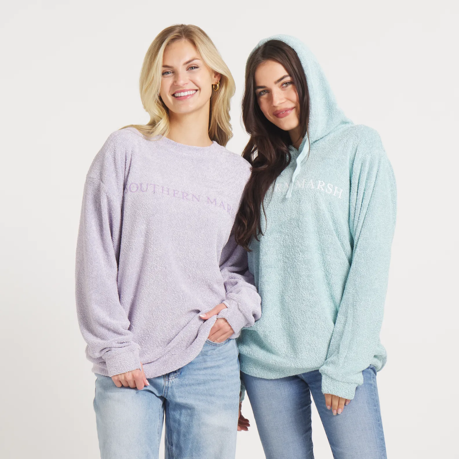 Southern Marsh 21 Sunday Morning Sweater Hoodie