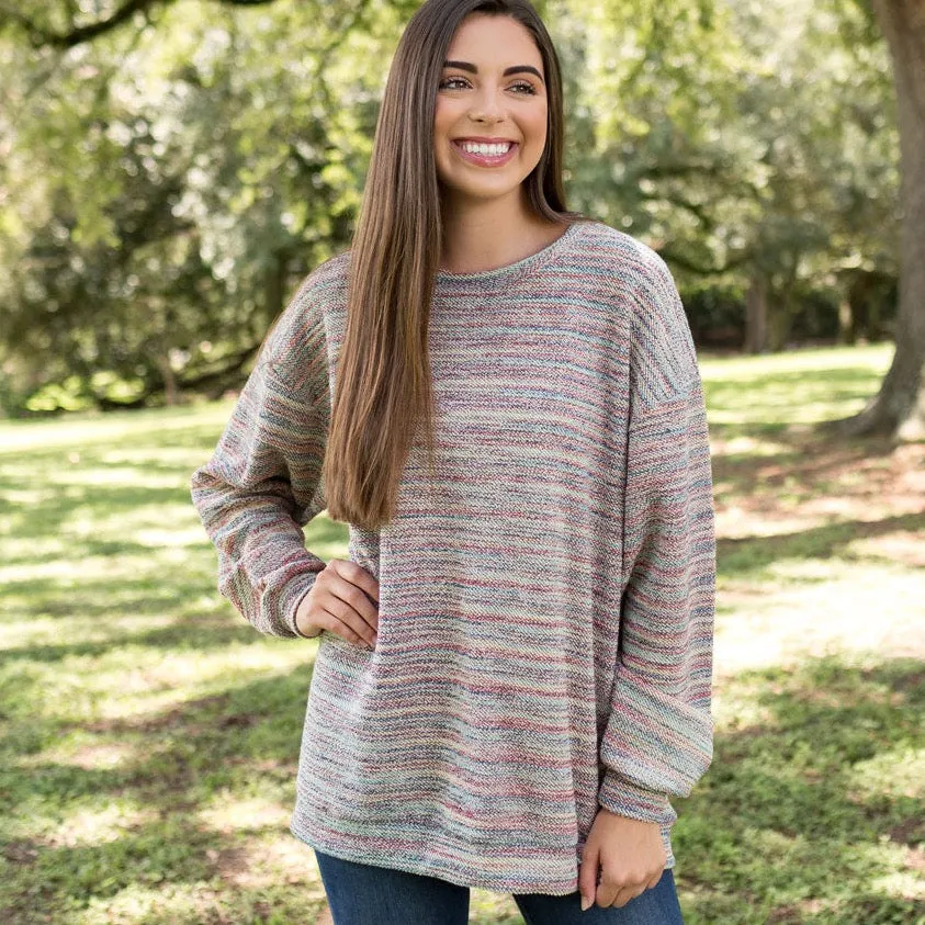 Southern Marsh 21 Sunday Morning Sweater - Rainbow