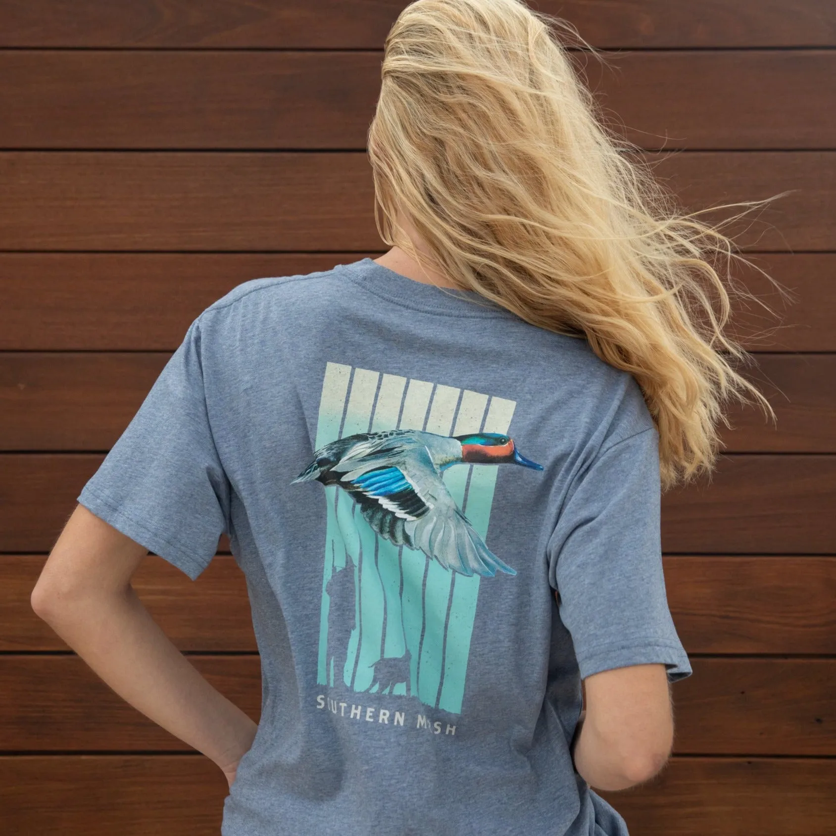 Southern Marsh 21 Teal Takeoff Tee