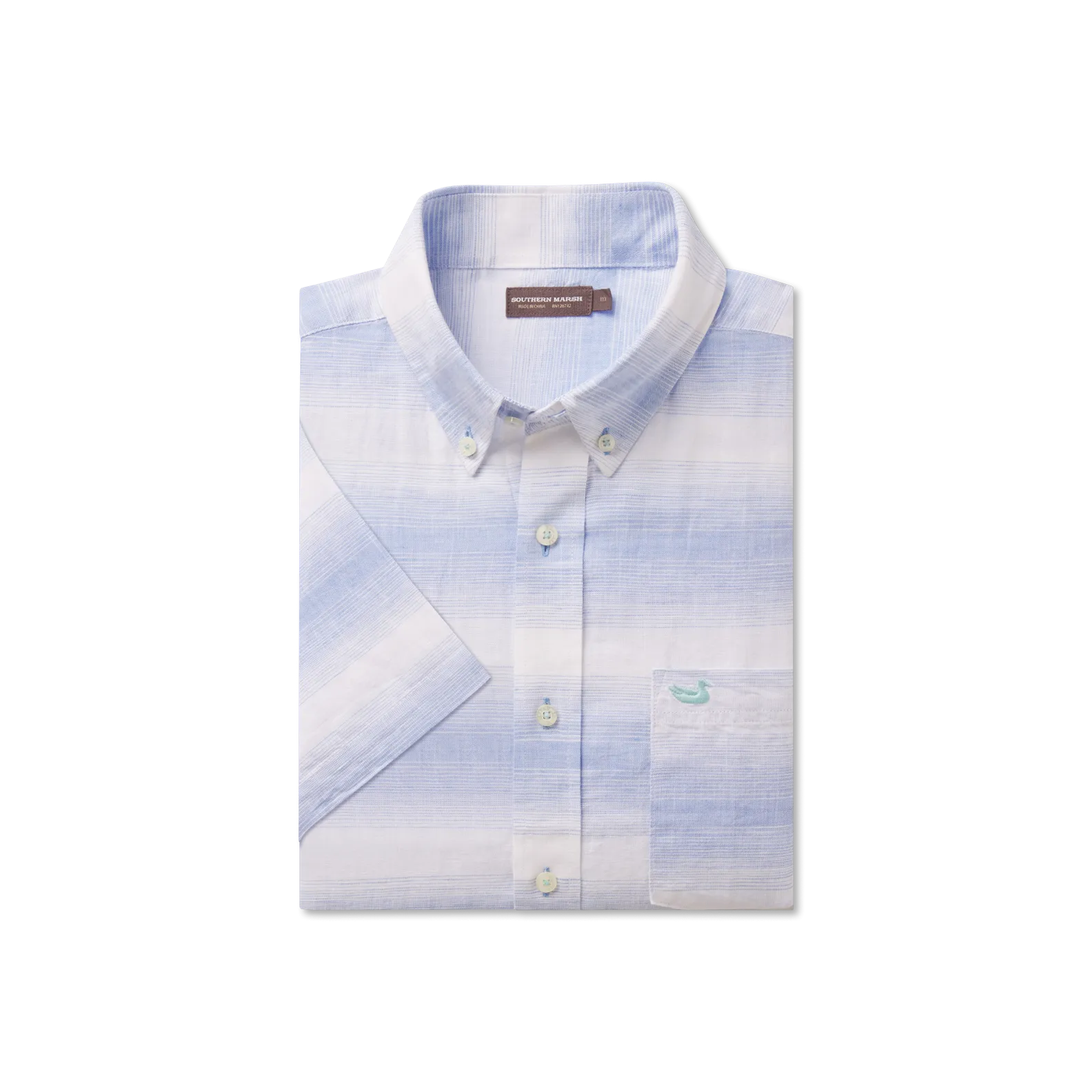 Southern Marsh 21 The Richard Dress Shirt - Linen Lines