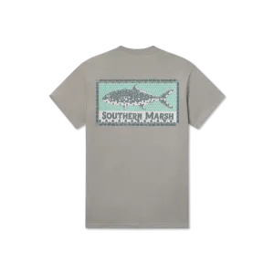Southern Marsh 21 Tile Fish Tee