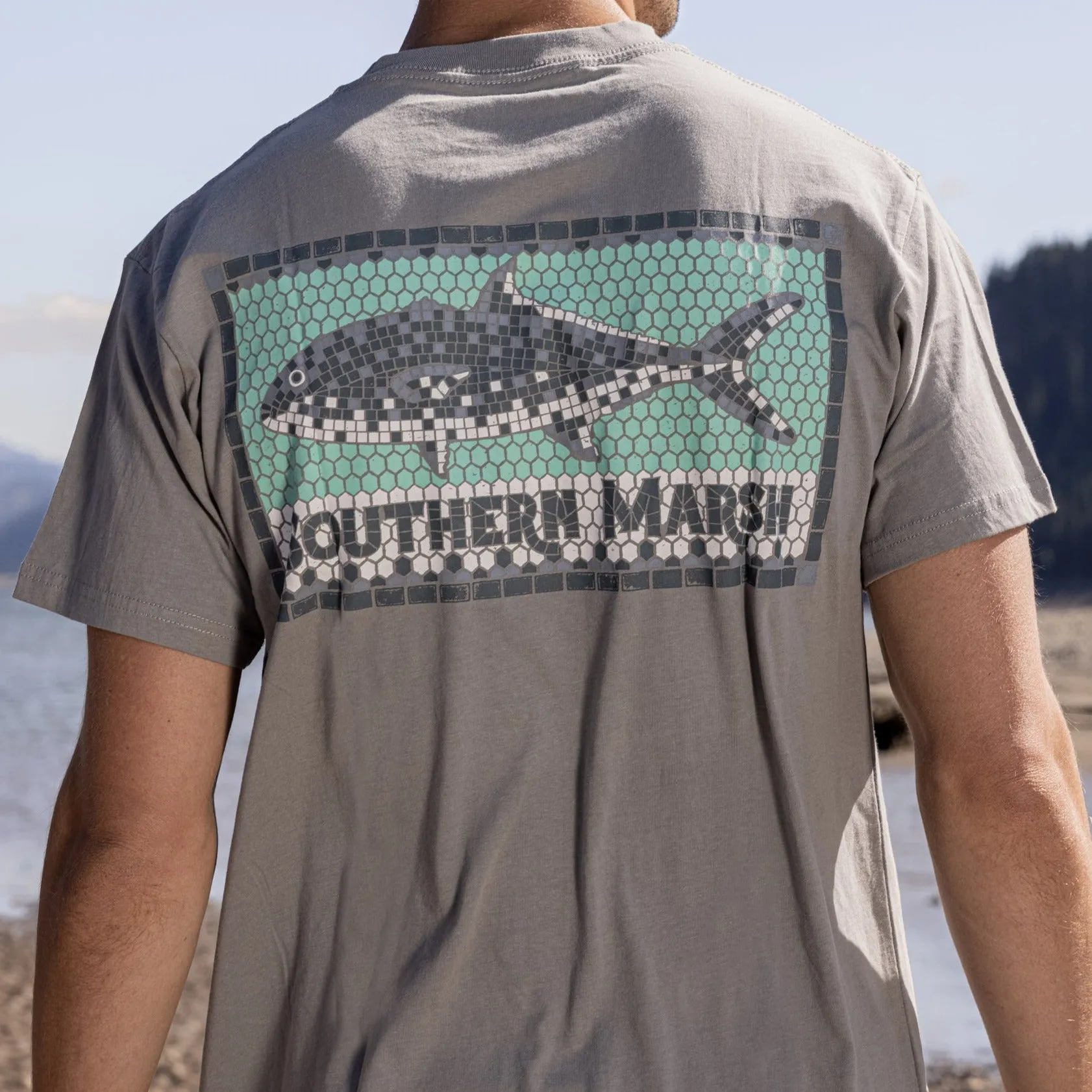 Southern Marsh 21 Tile Fish Tee