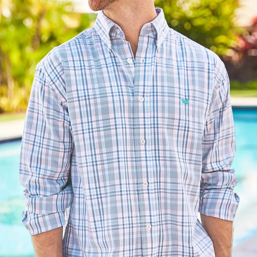 Southern Marsh 21 Tillman Windowpane Dress Shirt