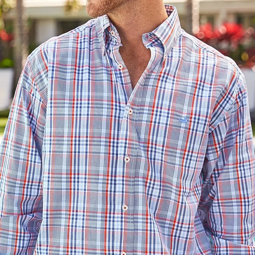 Southern Marsh 21 Tillman Windowpane Dress Shirt