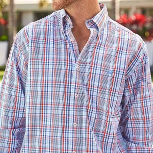 Southern Marsh 21 Tillman Windowpane Dress Shirt
