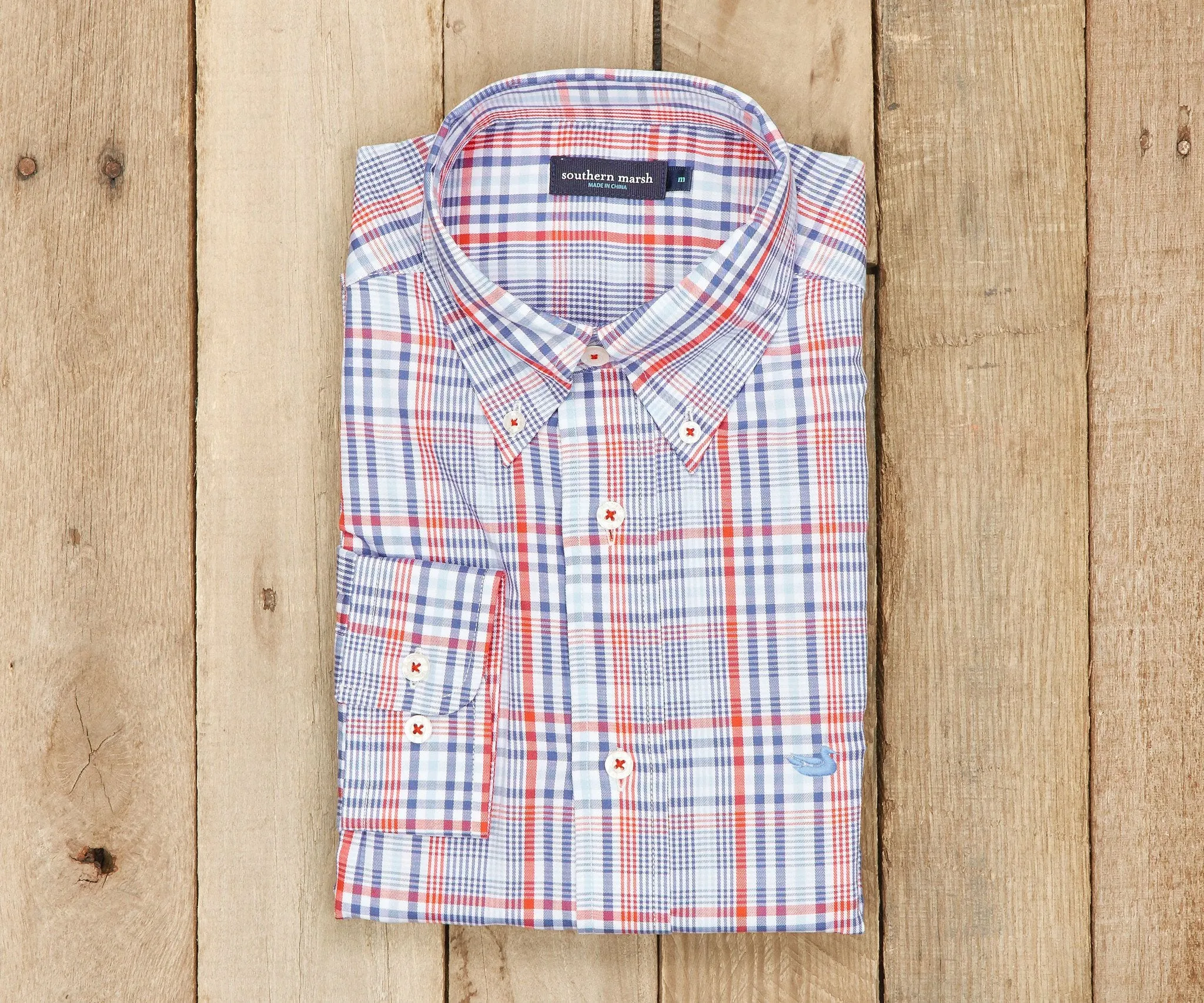 Southern Marsh 21 Tillman Windowpane Dress Shirt