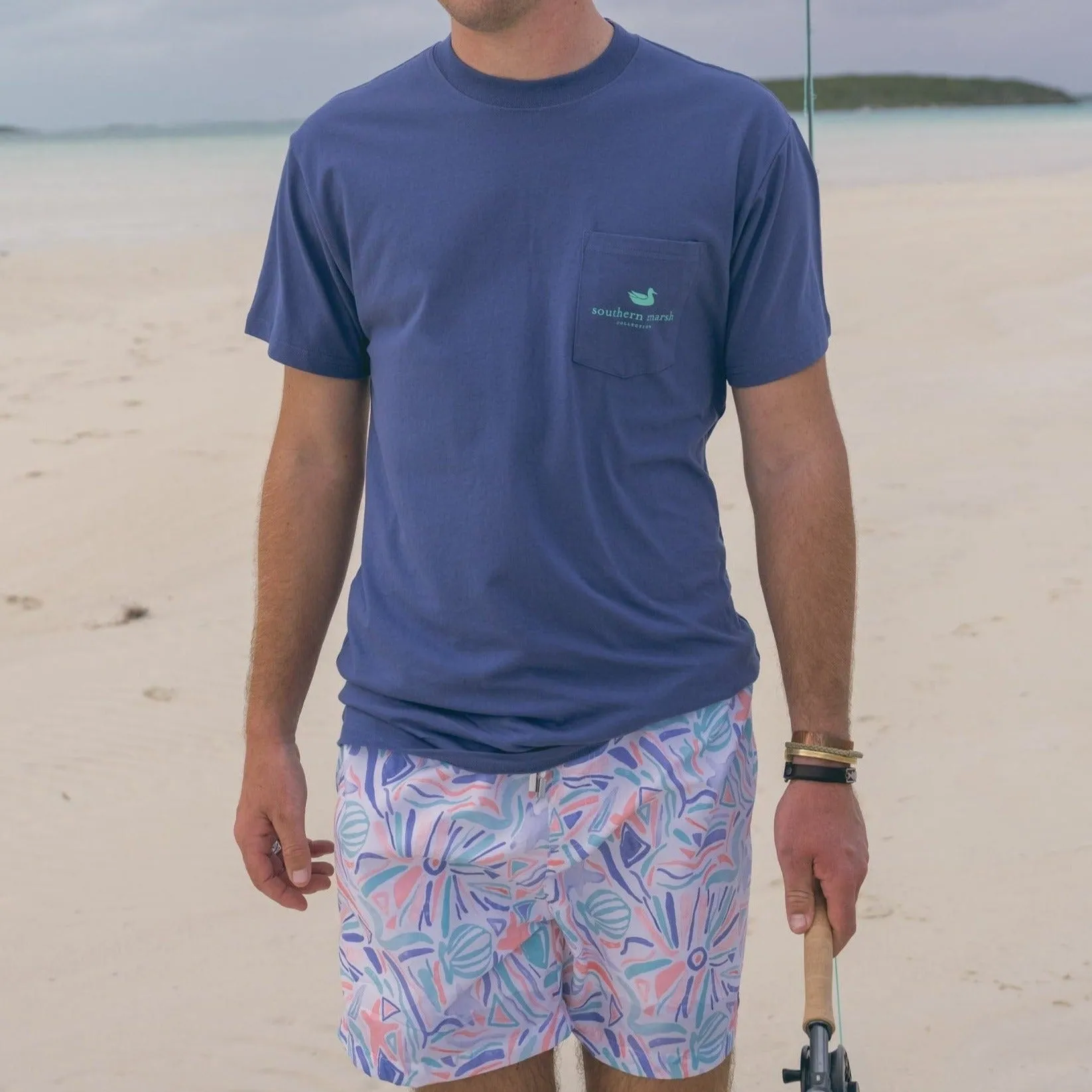 Southern Marsh 21 Topo Logo Tee