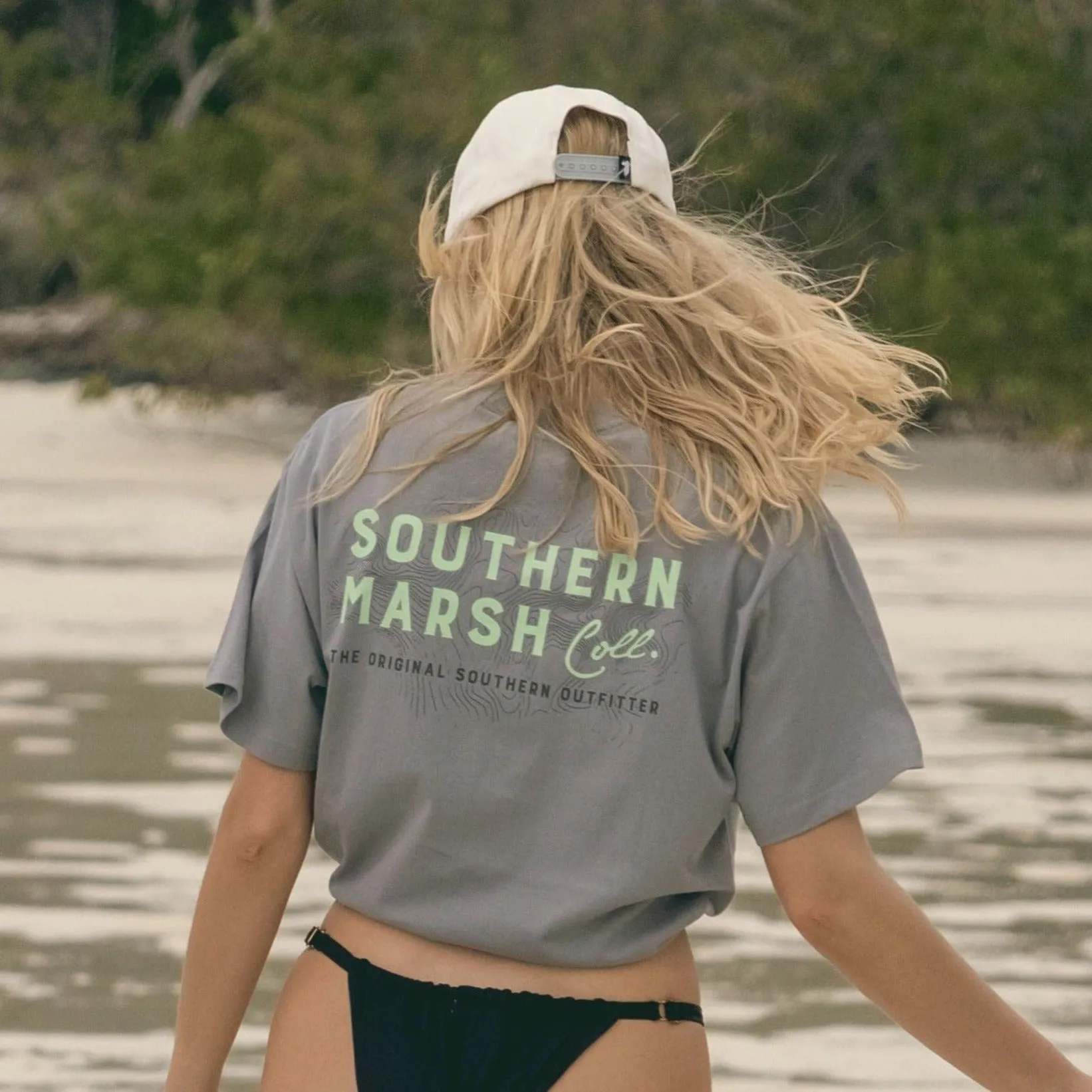 Southern Marsh 21 Topo Logo Tee