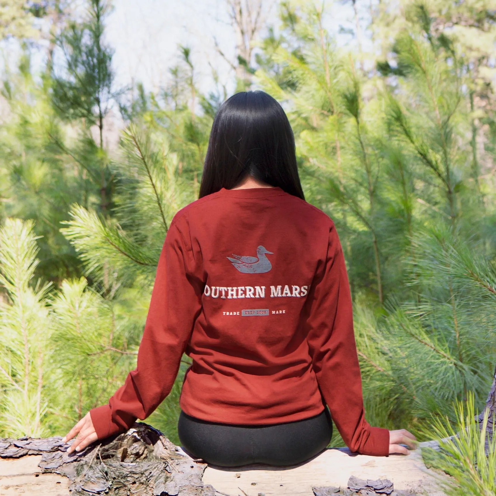 Southern Marsh 21 Trademark Duck Tee - Long Sleeve