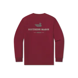 Southern Marsh 21 Trademark Duck Tee - Long Sleeve
