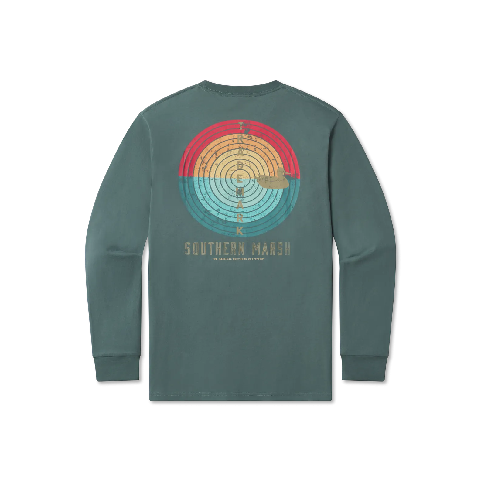 Southern Marsh 21 Trademark Target Tee - Long Sleeve