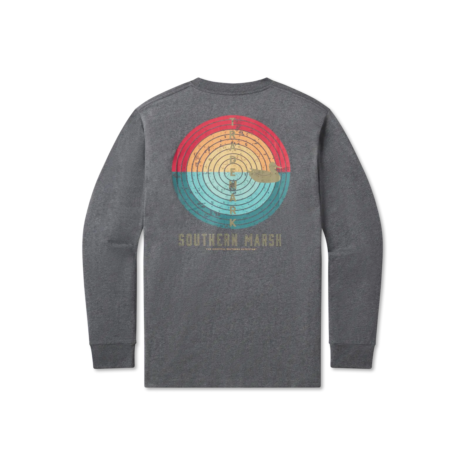 Southern Marsh 21 Trademark Target Tee - Long Sleeve