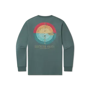 Southern Marsh 21 Trademark Target Tee - Long Sleeve