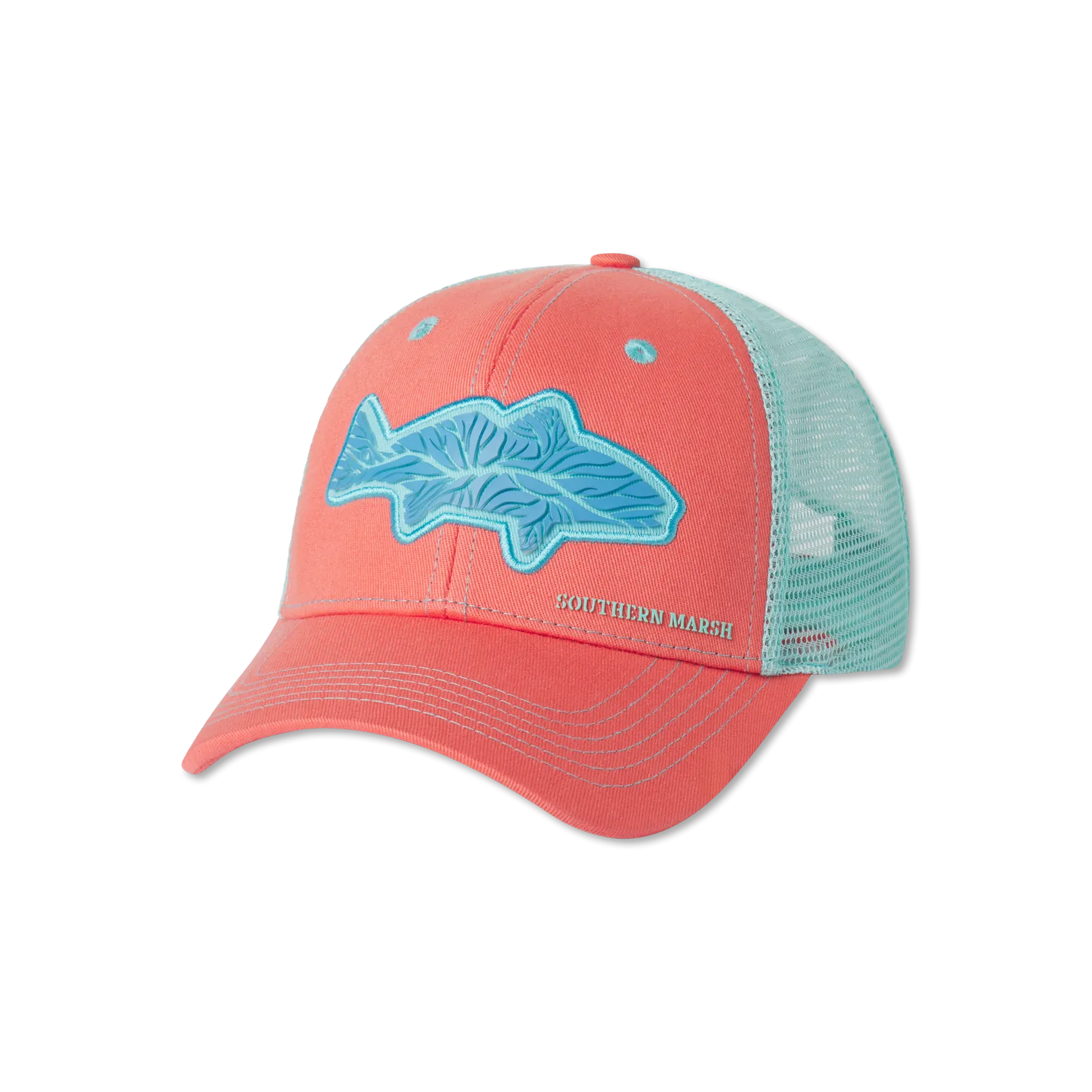 Southern Marsh 21 Trucker Hat - Delta Fish