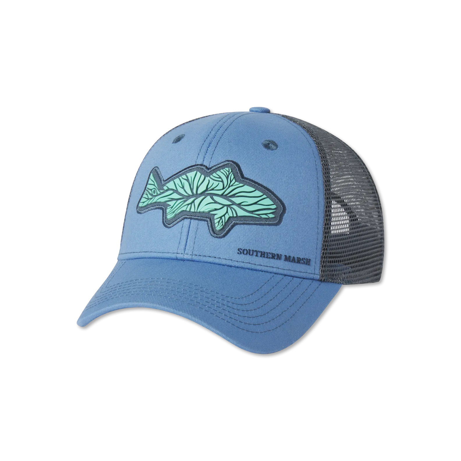 Southern Marsh 21 Trucker Hat - Delta Fish