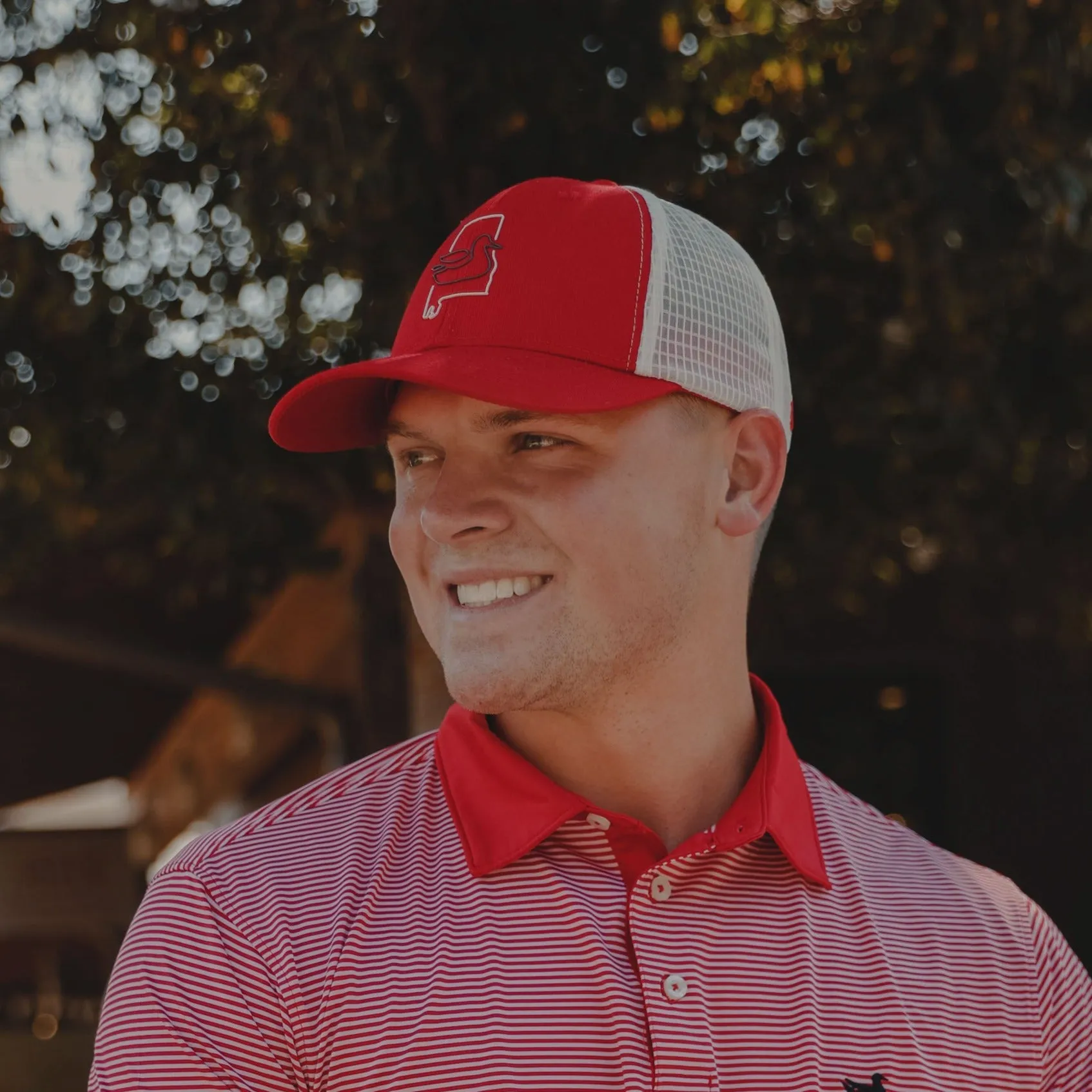 Southern Marsh 21 Trucker Hat - Original Outline - Alabama